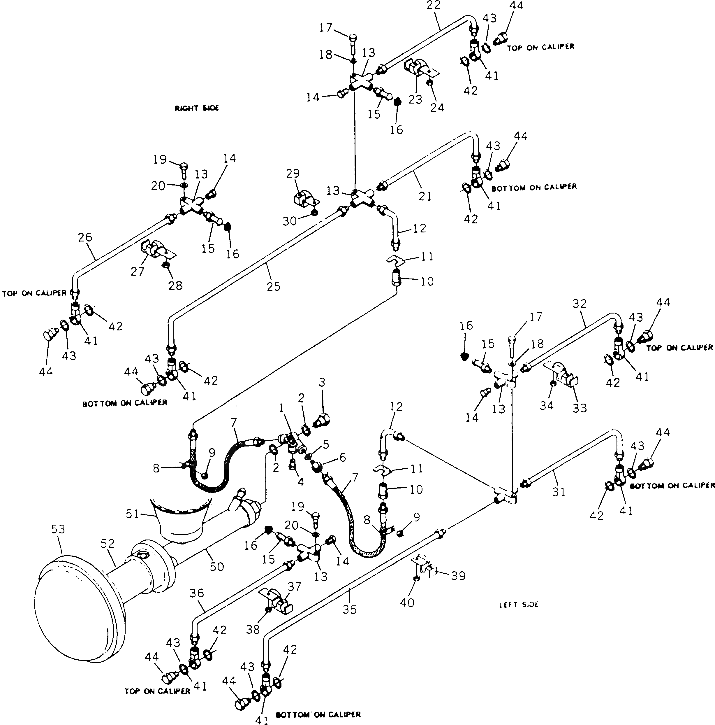 Трубка BW034257 Komatsu