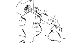 Трубка 120-Y46-3891 Komatsu
