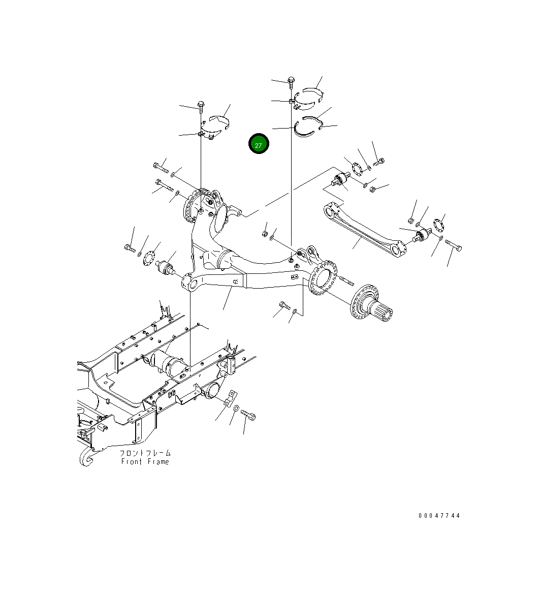 Уплотнение 56D-50-11350 Komatsu