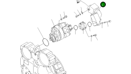 Трубка 17A-60-14510 Komatsu