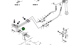 Трубка 209-62-52720 Komatsu