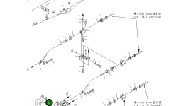 Трубка 203-957-6521 Komatsu