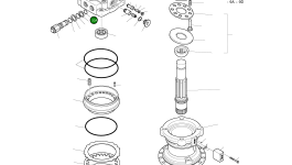 Уплотнительное кольцо S8000311 Komatsu