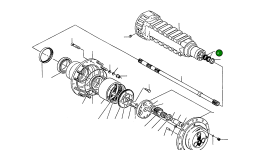 Уплотнение 001.01.0668 Komatsu