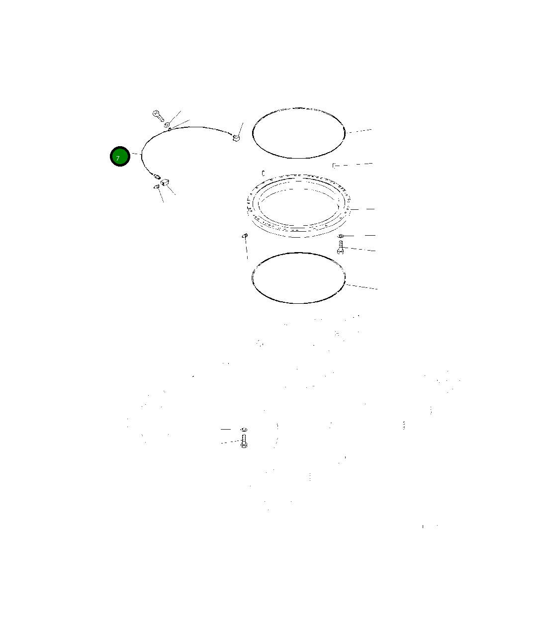 Трубка 208-25-41170 Komatsu