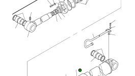 Цилиндр 21D-61-12111 Komatsu