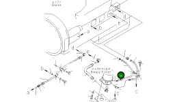 Угловой штуцер 42C-01-12881 Komatsu