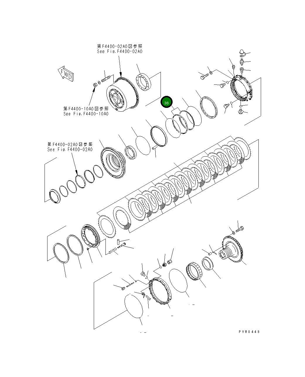 Уплотнение 42C-33-11410 Komatsu