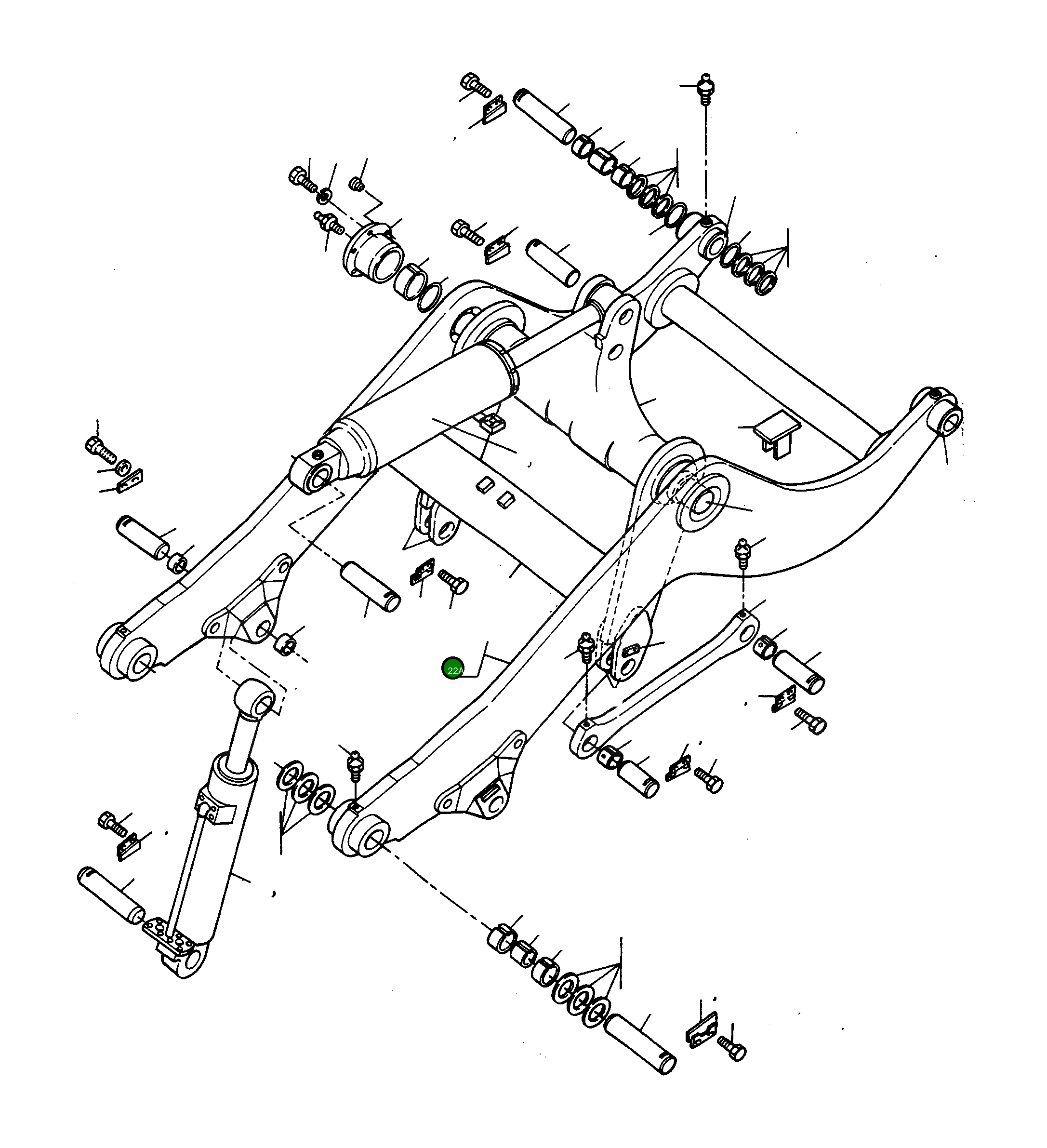 Стрела 2983359M91 Komatsu