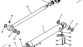 Трубка 201-63-66180 Komatsu