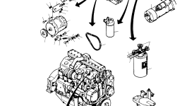 Топливный фильтр 988 702 Komatsu