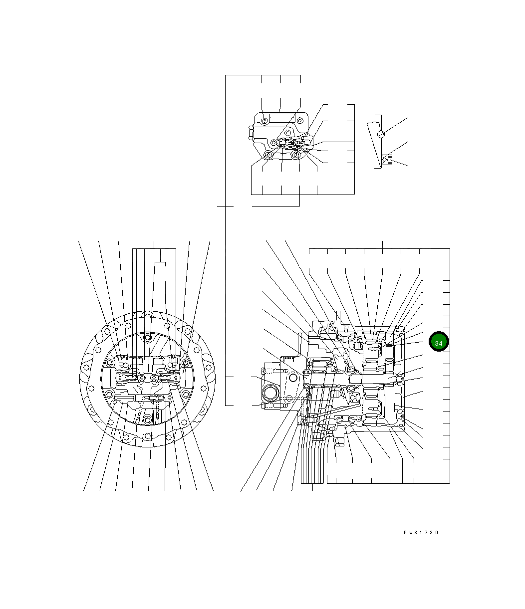 Токарный станок YM172423-73410 Komatsu