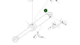 Трубка 208-62-64650 Komatsu