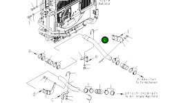 Трубка 209-03-41641 Komatsu