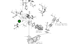 Трубка 6251-11-9310 Komatsu