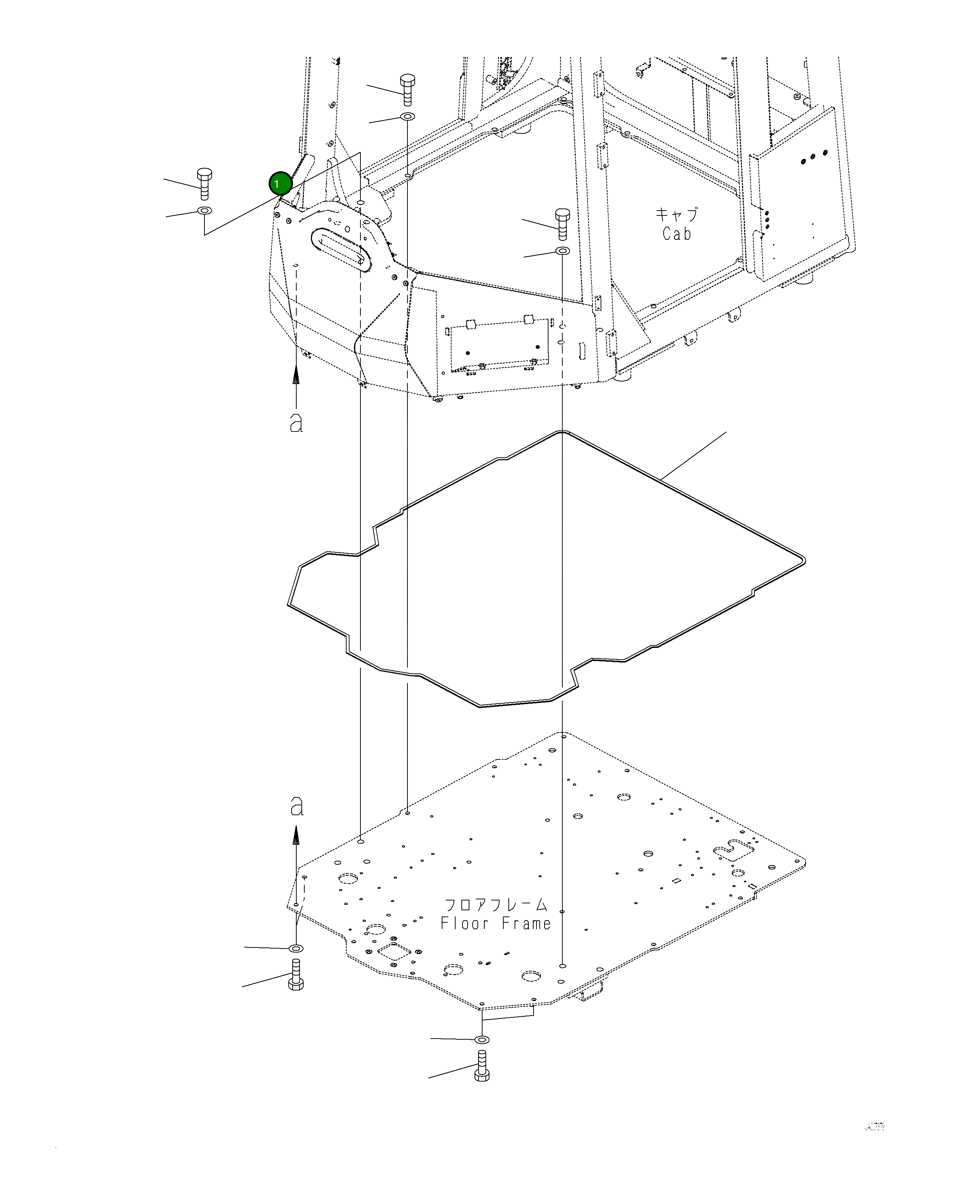 Уплотнение 421-926-5740 Komatsu
