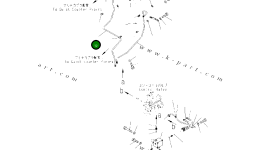 Трубка 419-T90-5370 Komatsu