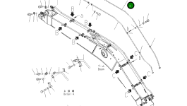 Трубка 208-62-82771 Komatsu