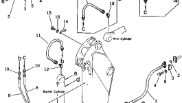 Трубка 209-944-1131 Komatsu