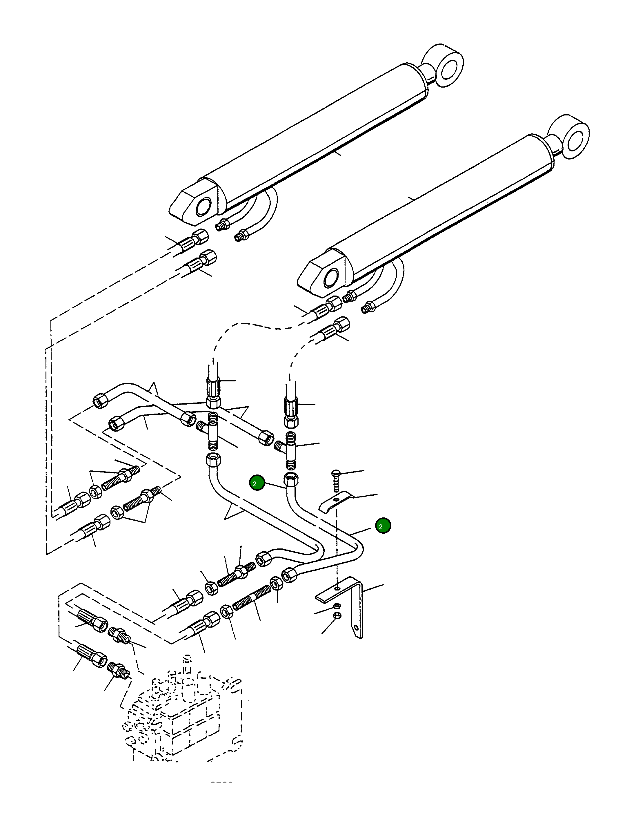 Труба 4229000M91 Komatsu