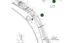 Трубка 209-62-73910 Komatsu