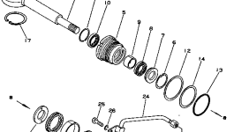 Цилиндр 101-63-54140 Komatsu
