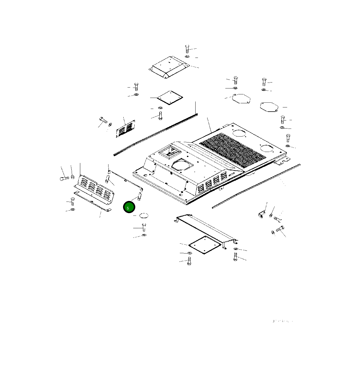 Уплотнение 423-54-61790 Komatsu