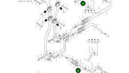 Угловой штуцер 02782-1062A Komatsu