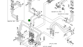 Труба 193-00043B Komatsu
