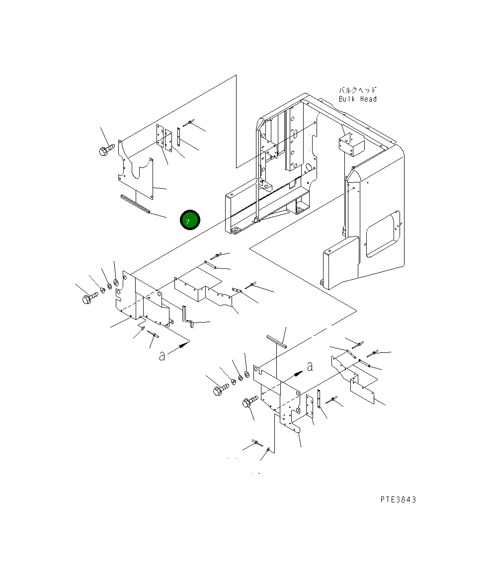 Уплотнение 425-54-13910 Komatsu