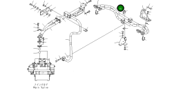 Трубка 425-62-33311 Komatsu