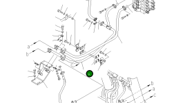 Трубка 208-62-72910 Komatsu