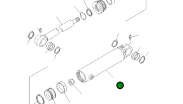 Цилиндр 23A-63-32141 Komatsu