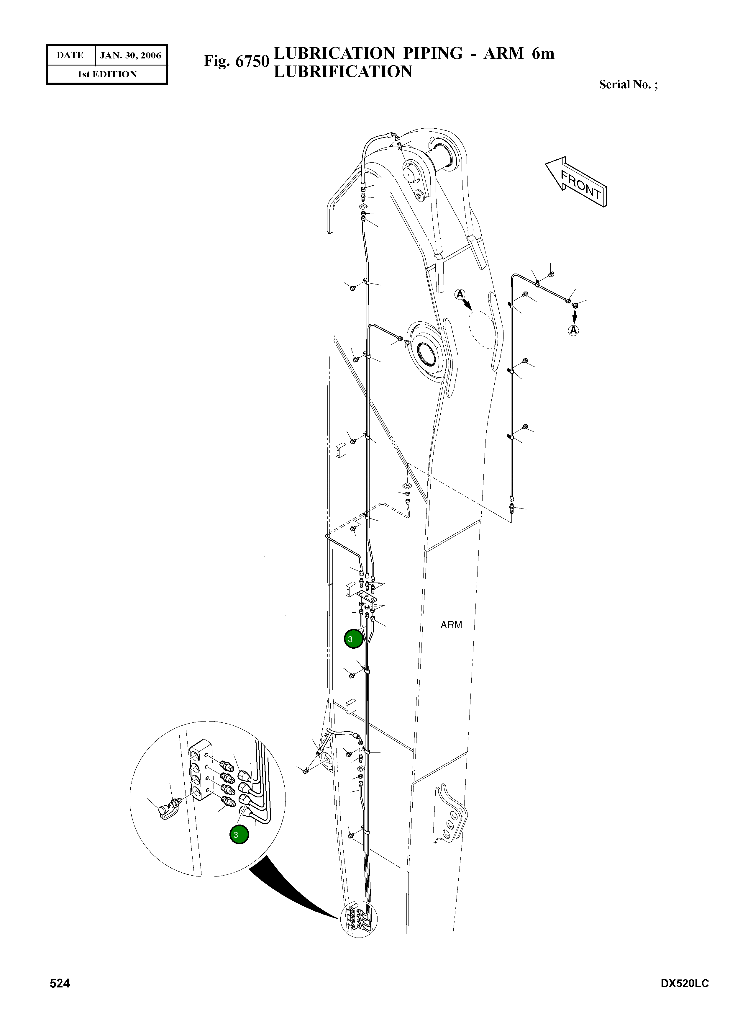 Труба K1015857 Komatsu