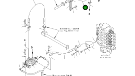 Трубка 209-62-76740 Komatsu