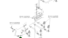Угловой штуцер 21W-910-4170 Komatsu