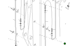 Труба 42N-62-19520 Komatsu