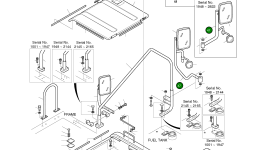 Стойка K1002991A Komatsu