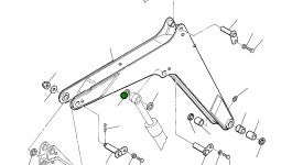 Стрела 22E-70-11241 Komatsu