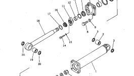 Цилиндр 135-63-59140 Komatsu