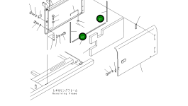 Уплотнение 20Y-54-K7430 Komatsu