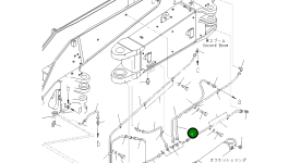 Трубка 208-70-64690 Komatsu