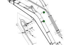 Труба 22F-62-R3140 Komatsu