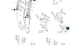 Трубка 21M-72-11440 Komatsu