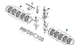Тормозной диск 4919119M1 Komatsu