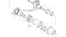 Уплотнение 20K-23-31610 Komatsu