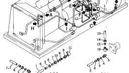Труба M710181336700 Komatsu