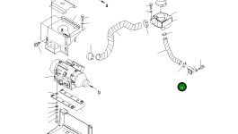 Трубка 196-01-31180 Komatsu