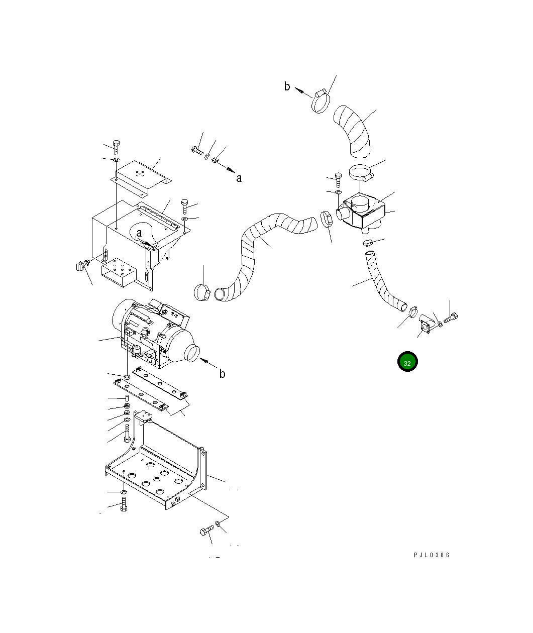 Трубка 196-01-31180 Komatsu