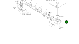 Трубка 19M-60-32120 Komatsu